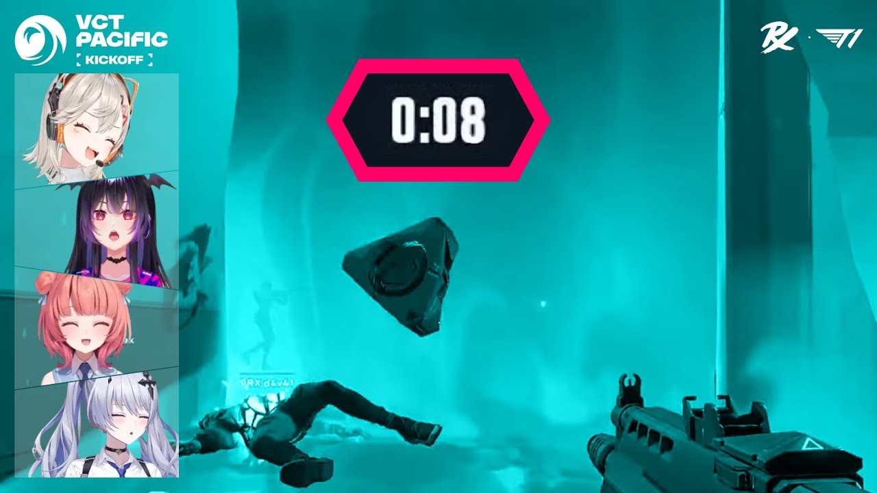 VTubers react to PRX’s record-breaking fastest round against T1