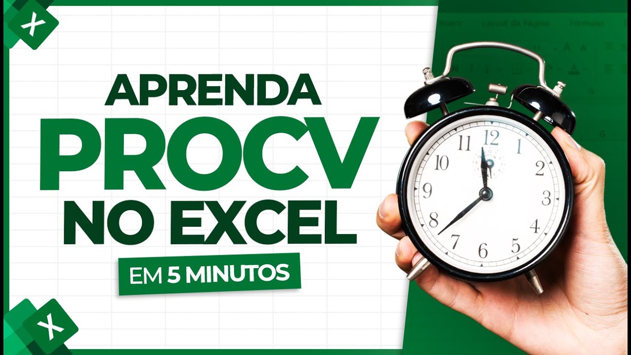 PROCV no Excel - Aprenda a Usar Essa Fun&ccedil;&atilde;o em 5 min [=PROCV]