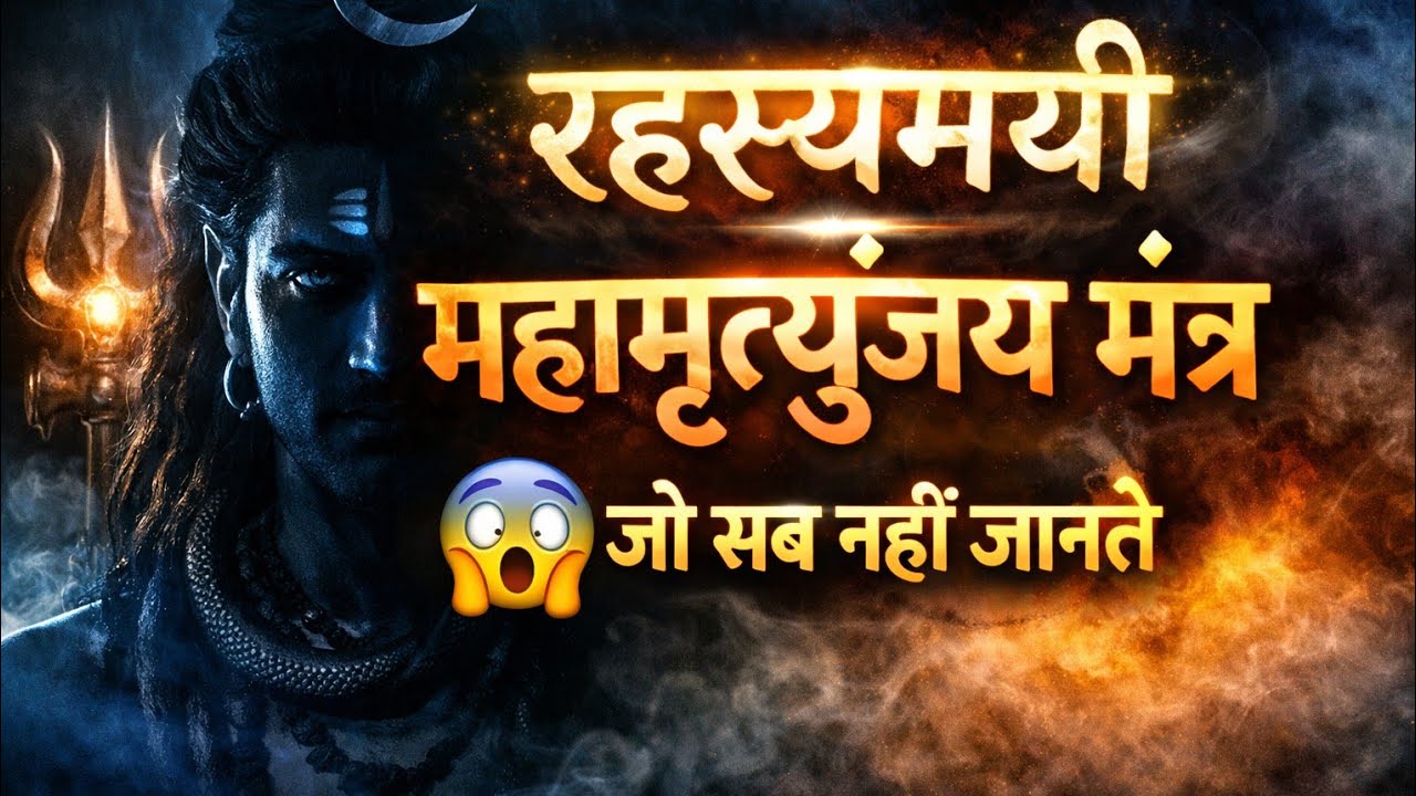 Shiv Mantra | रहस्यमयी महामृत्युंजय मंत्र 😱 जो सब नहीं जानते | Powerful Mahamrityunjaya Mantra