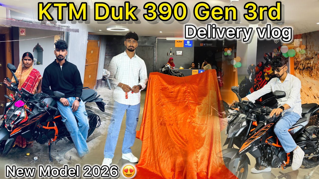 KTM Duke 2026 New Model😍 Finally Delivery Day #duke #ktm #bike #youtube 