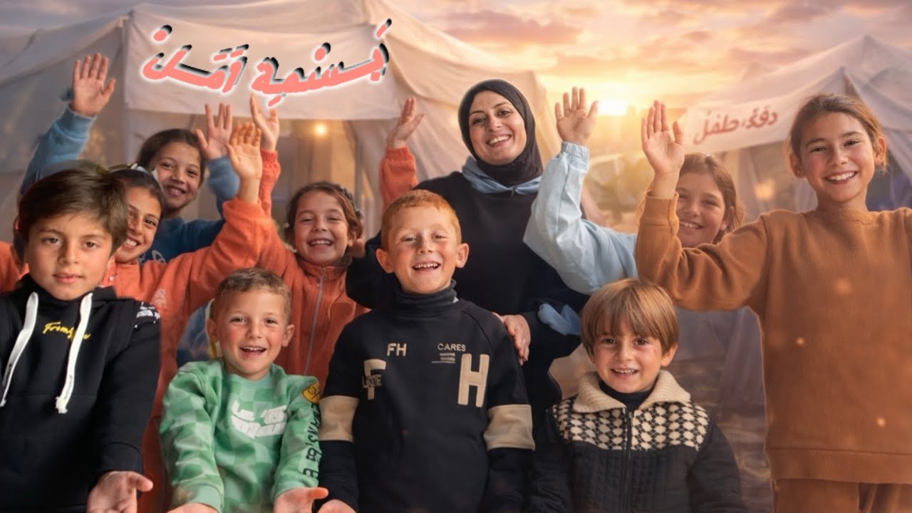 تعبنا اليوم كله… بس ابتسامة الأطفال كانت أغلى شي | دفء طفل ❄️ #دفء #طفل #عمل_خيري #explore 