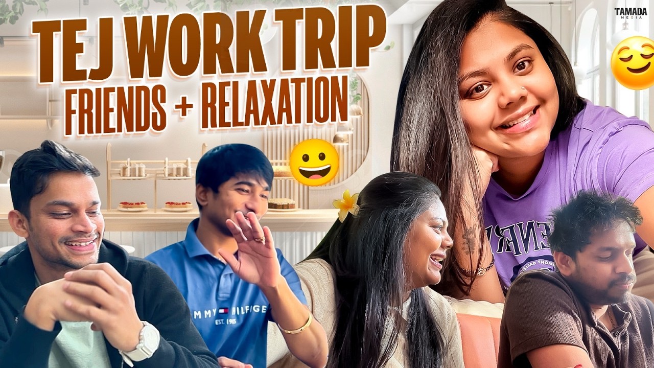 Work Trip Turned Into a Mini Vacation! 😍✨ || @likhitatejatales || Tamada Media