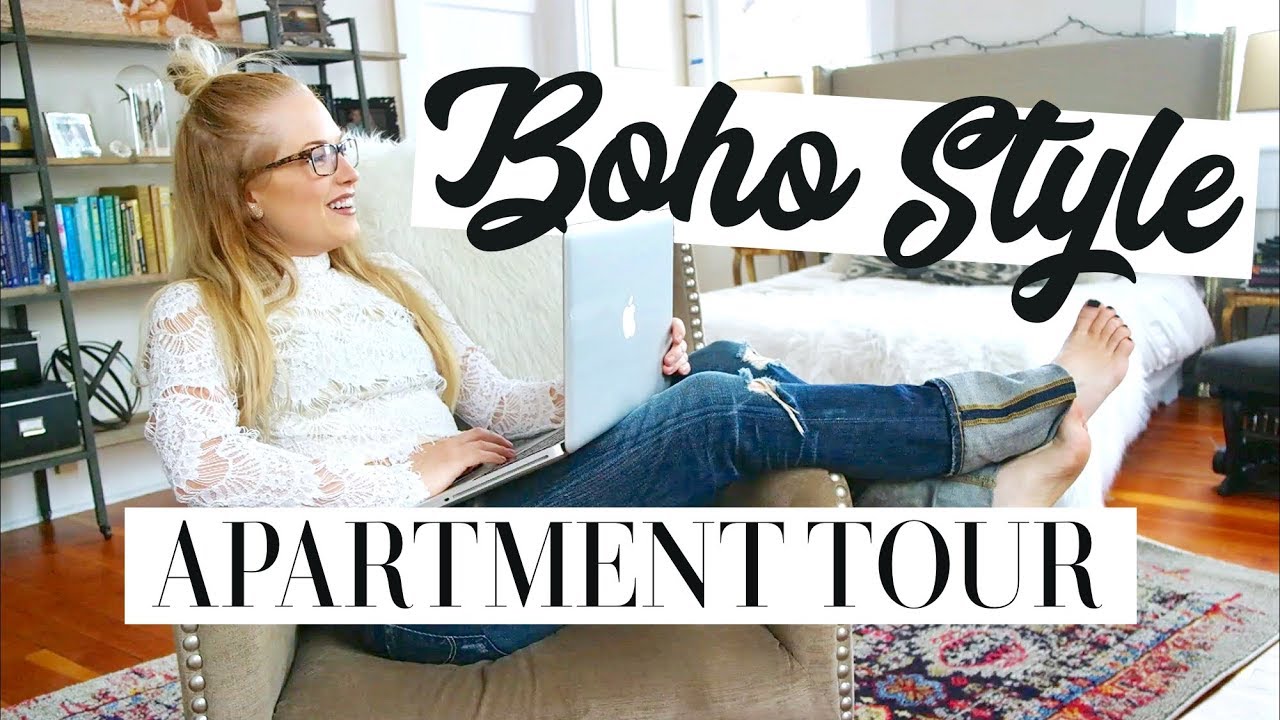 Boho Style Apartment Tour