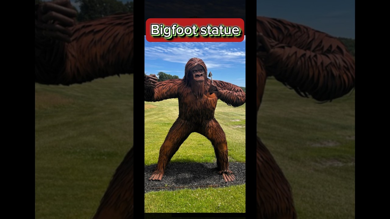 Bigfoot statue #googletravel #vados #googlemaps #Bigfoot #statue
