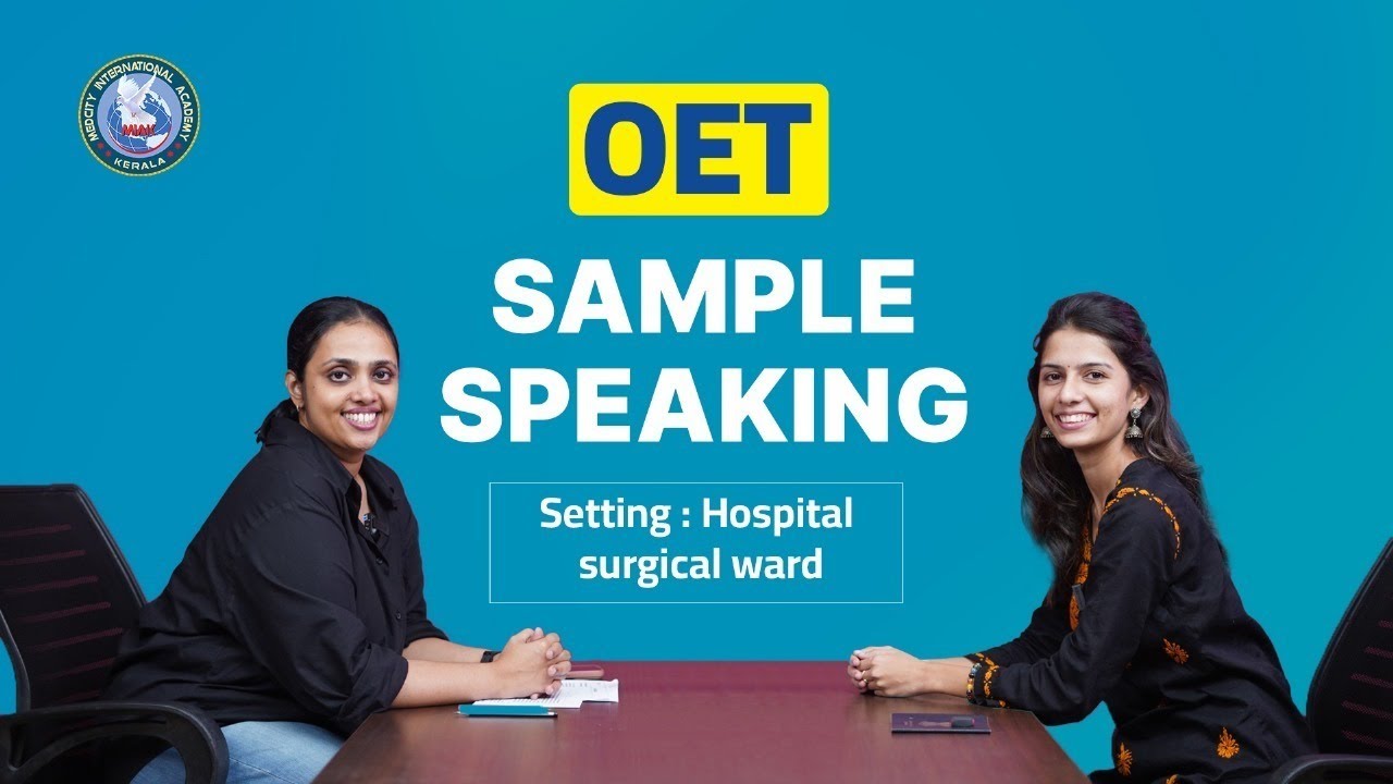 OET Sample Speaking | Hospital Surgical Ward | Hip Replacement