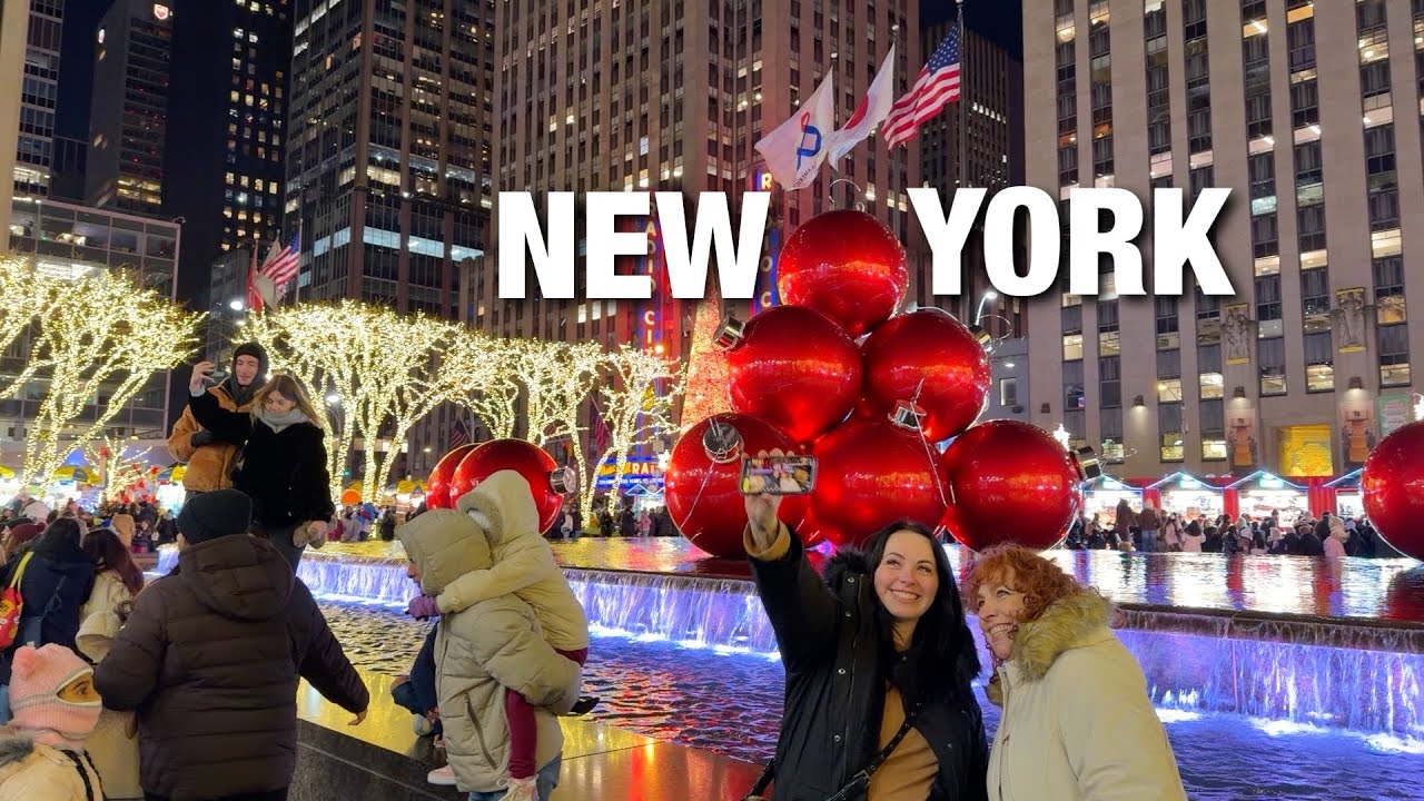 New York City LIVE Manhattan Christmas Eve Eve 2025 (December 23, 2025)
