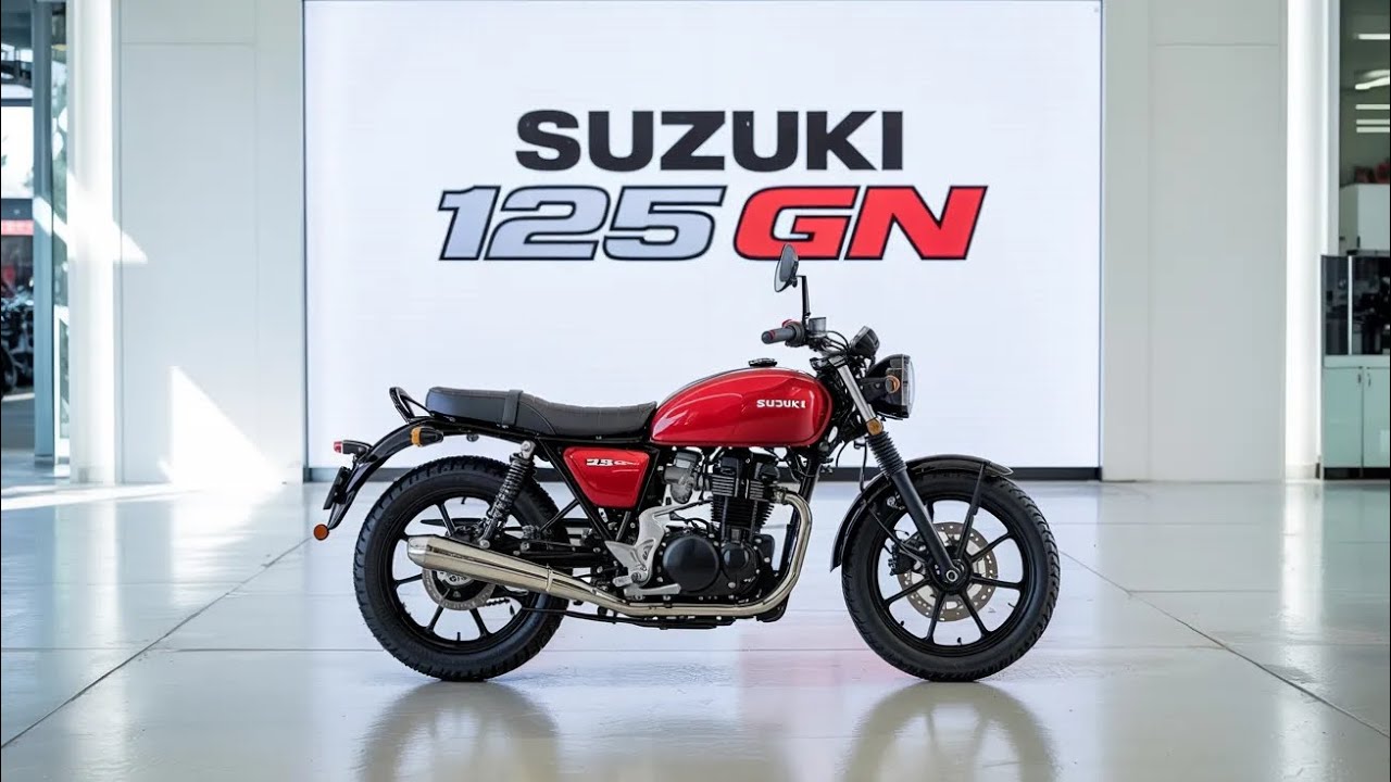 Наконец-то в продаже! Suzuki 125 GN 2026 года – ретро-классика в сочетании с современной мощью!