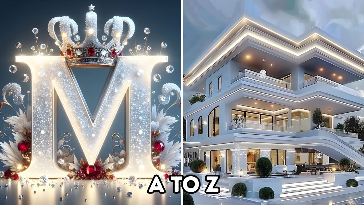 Choose Your Name&rsquo;s First Letter and See Your Dream House 🏡✨ | #chooseyourgift #choose #viral #cute