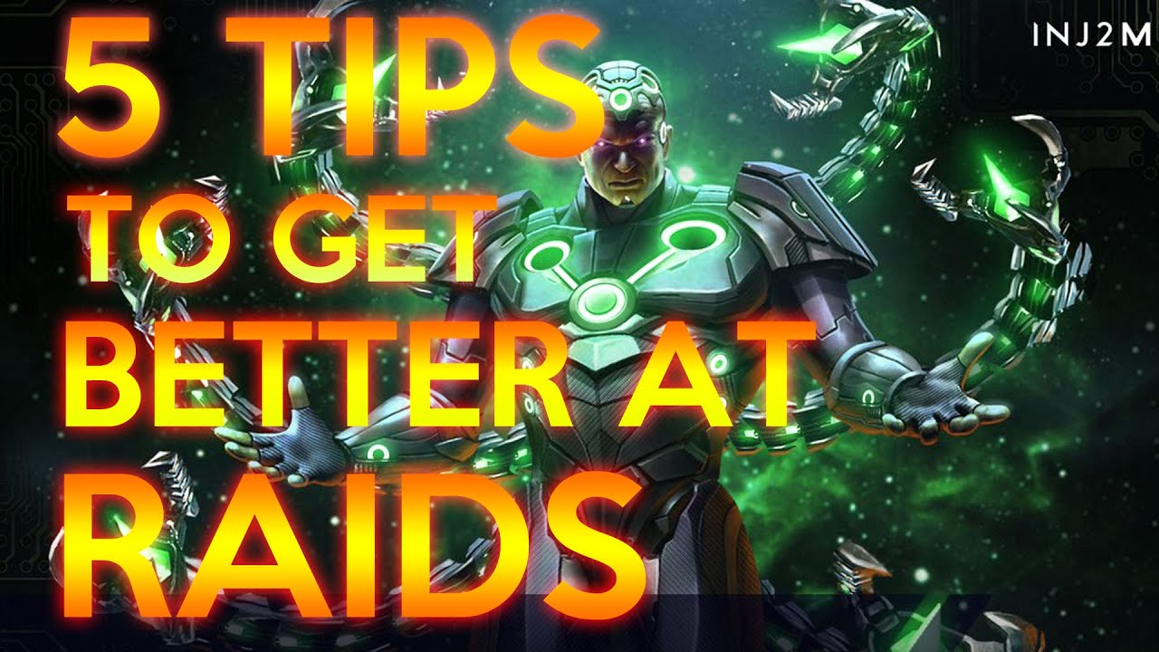 5 TIPS TO GET BETTER AT RAIDS INJUSTICE 2 MOBILE