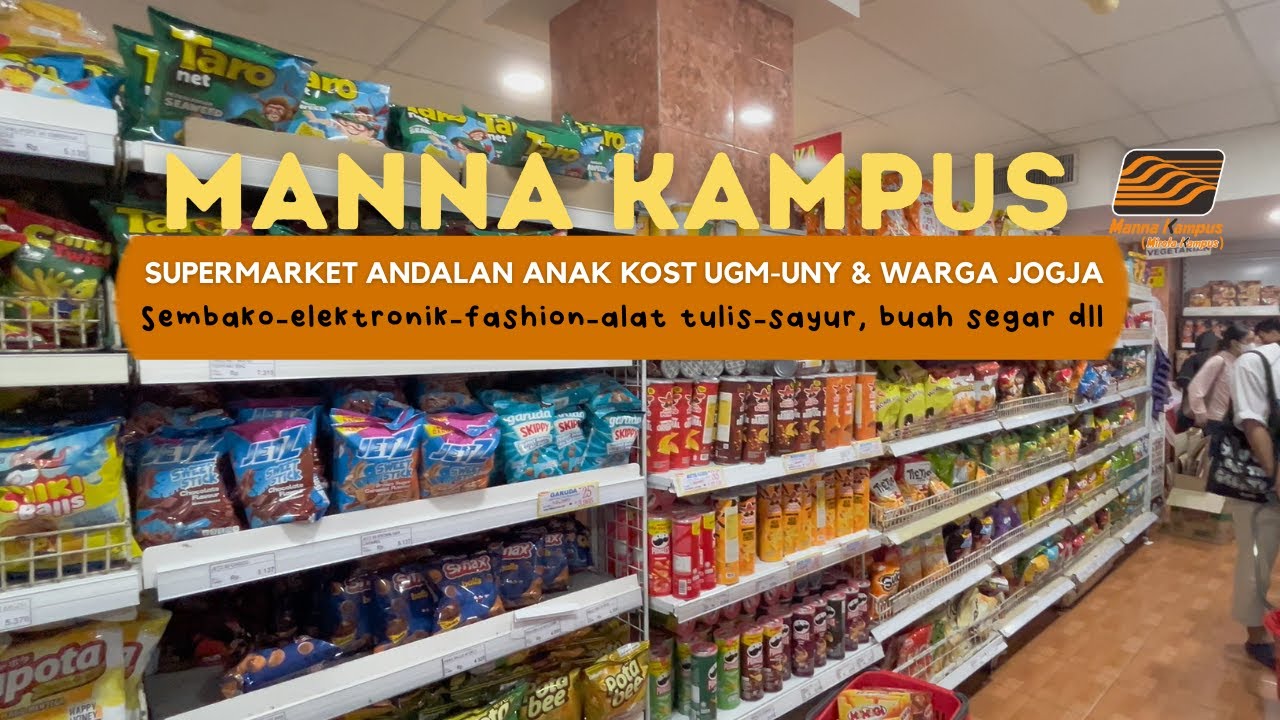 MANNA KAMPUS | The go-to supermarket for UGM–UNY students and Jogja locals