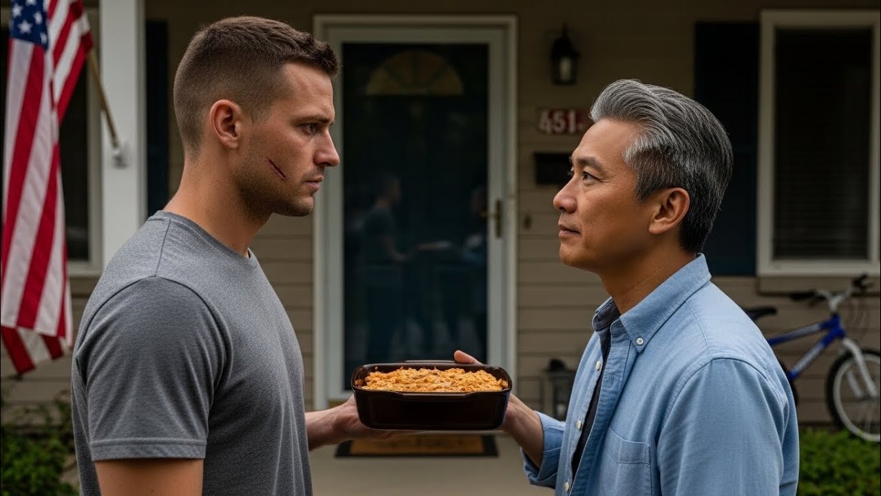 Single Dad Returned From War — His Neighbor's One Sentence Changed Everything