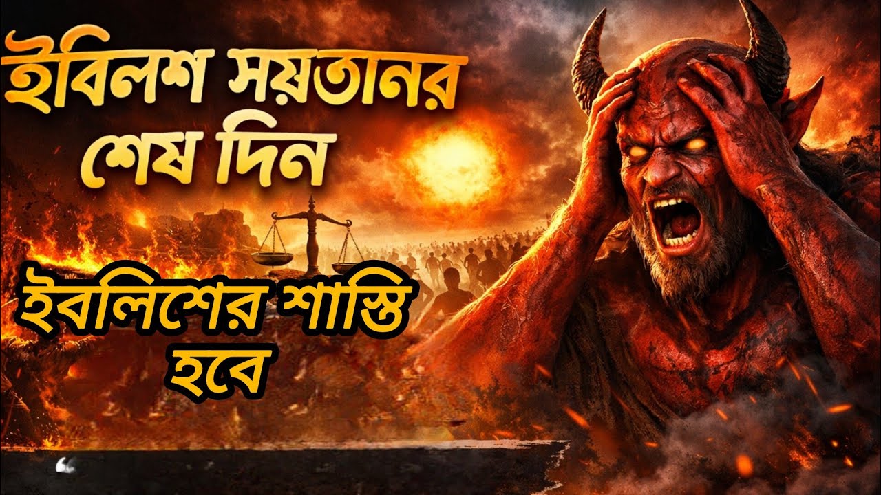 কিয়ামতের দিন ইবলিশ কী বলবে? হৃদয় কাঁপানো সত্য ঘটনা