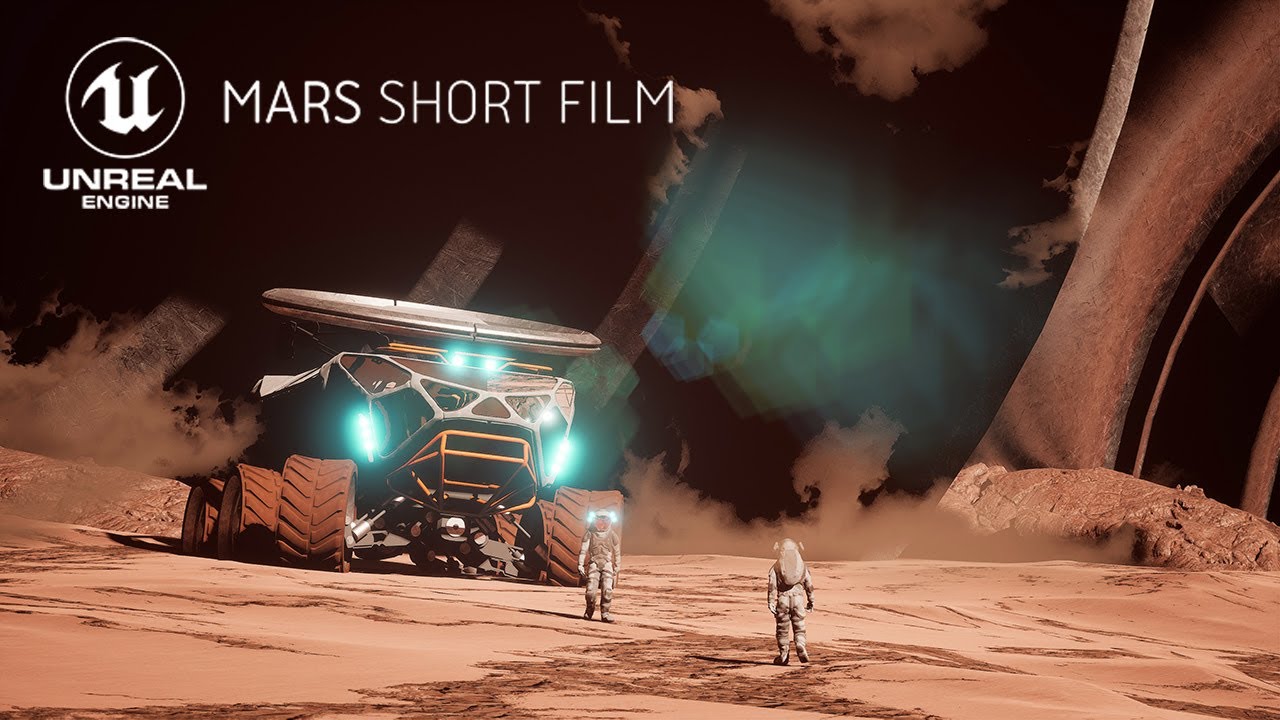 Mars Short Film - Unreal Engine ray tracing 4K
