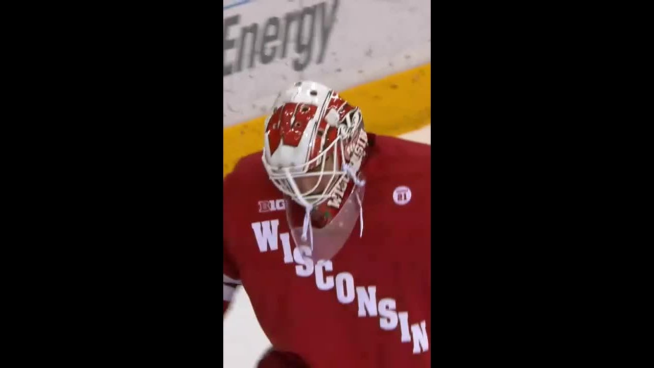 On This Day in 2022:  Jackson Lacombe had 3 Assists vs. Wisconsin | Minnesota Hockey