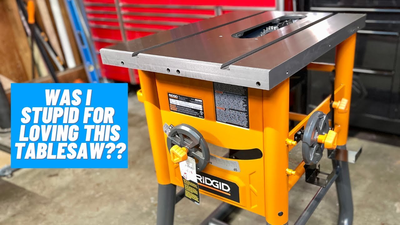 Ridgid R4560  ||  Delta 36-725T2  ||  Assembly and Calibration