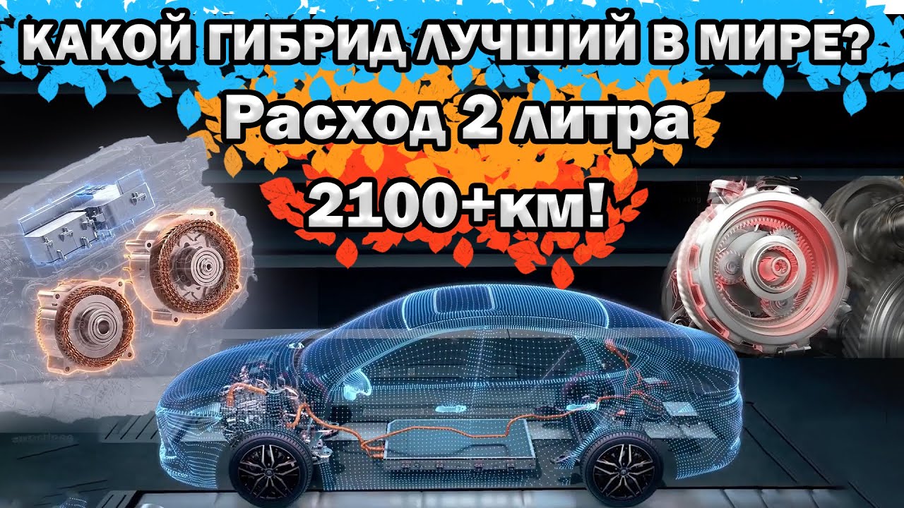 ПО ФАКТУ: КАКОЙ ГИБРИД ЛУЧШИЙ 2025? (Рекорд КПД ДВС 47% на бензине)