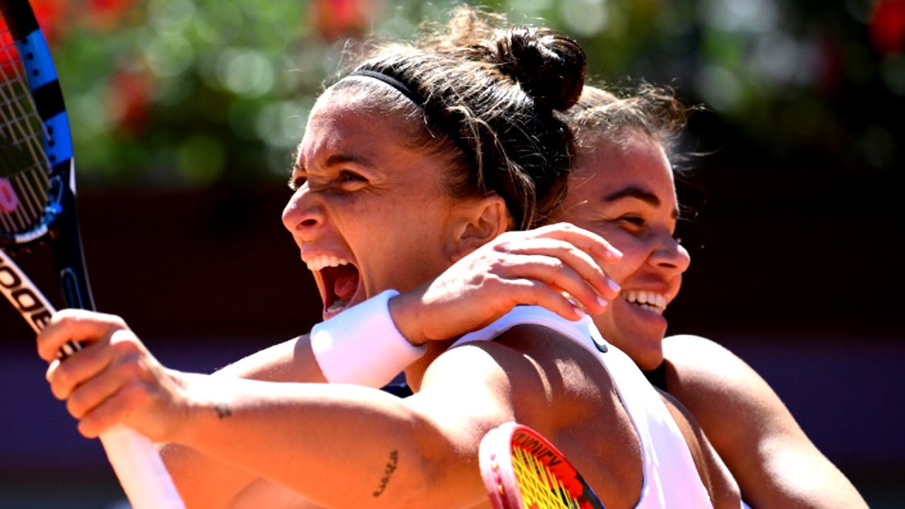 PAOLINI ERRANI VINCONO IL DOPPIO! INTERNAZIONALI D'ITALIA! #paolini #errani