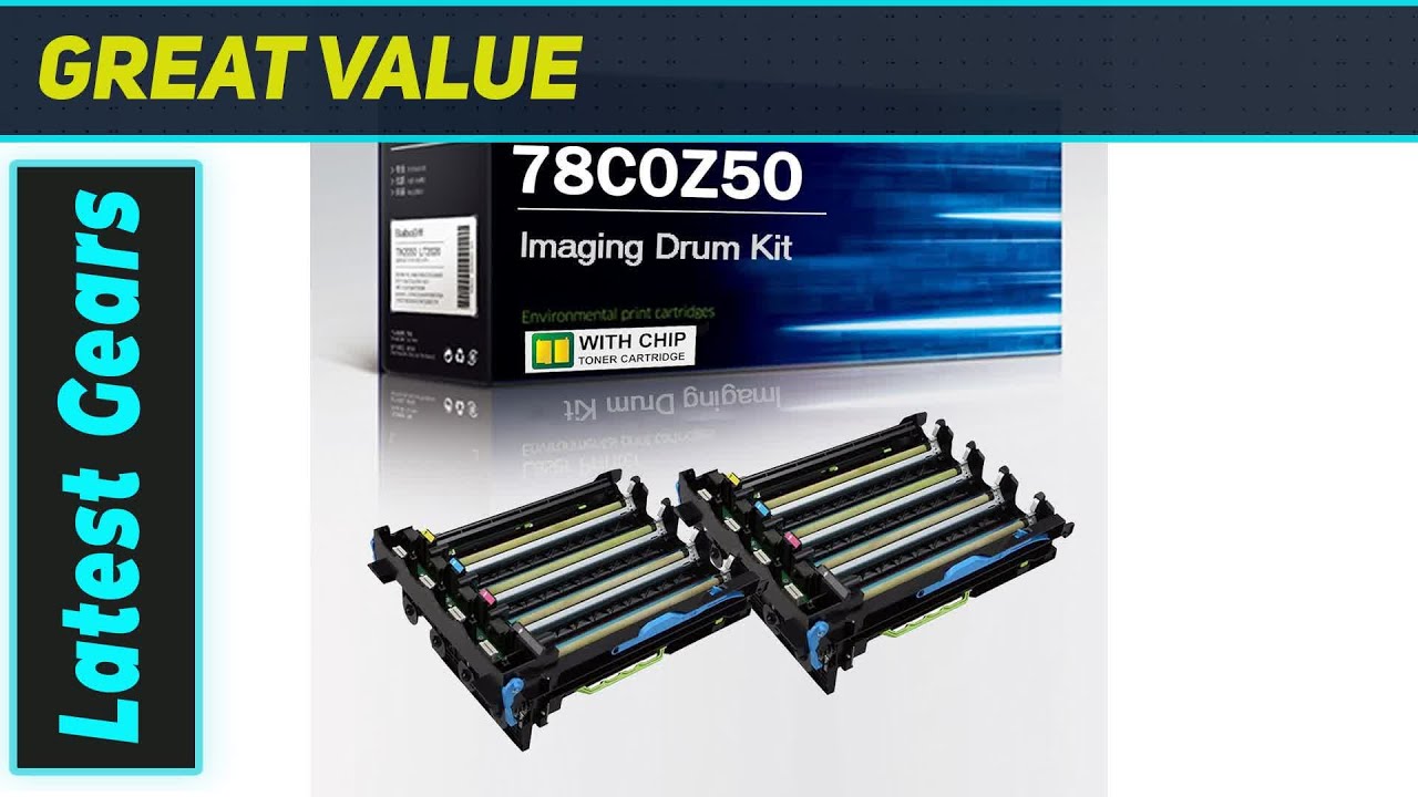 Best 78C0Z50 Imaging Drum Kit for Lexmark Printers: Unbeatable Value!