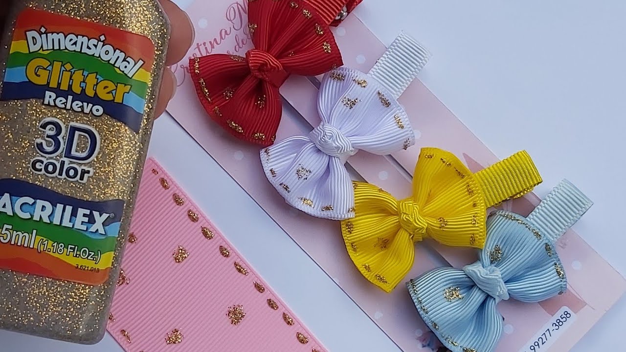 la&ccedil;o lucrativo usando sobra de fita, com Dicas de costumizar fita.#cristinalacosdeprincesas