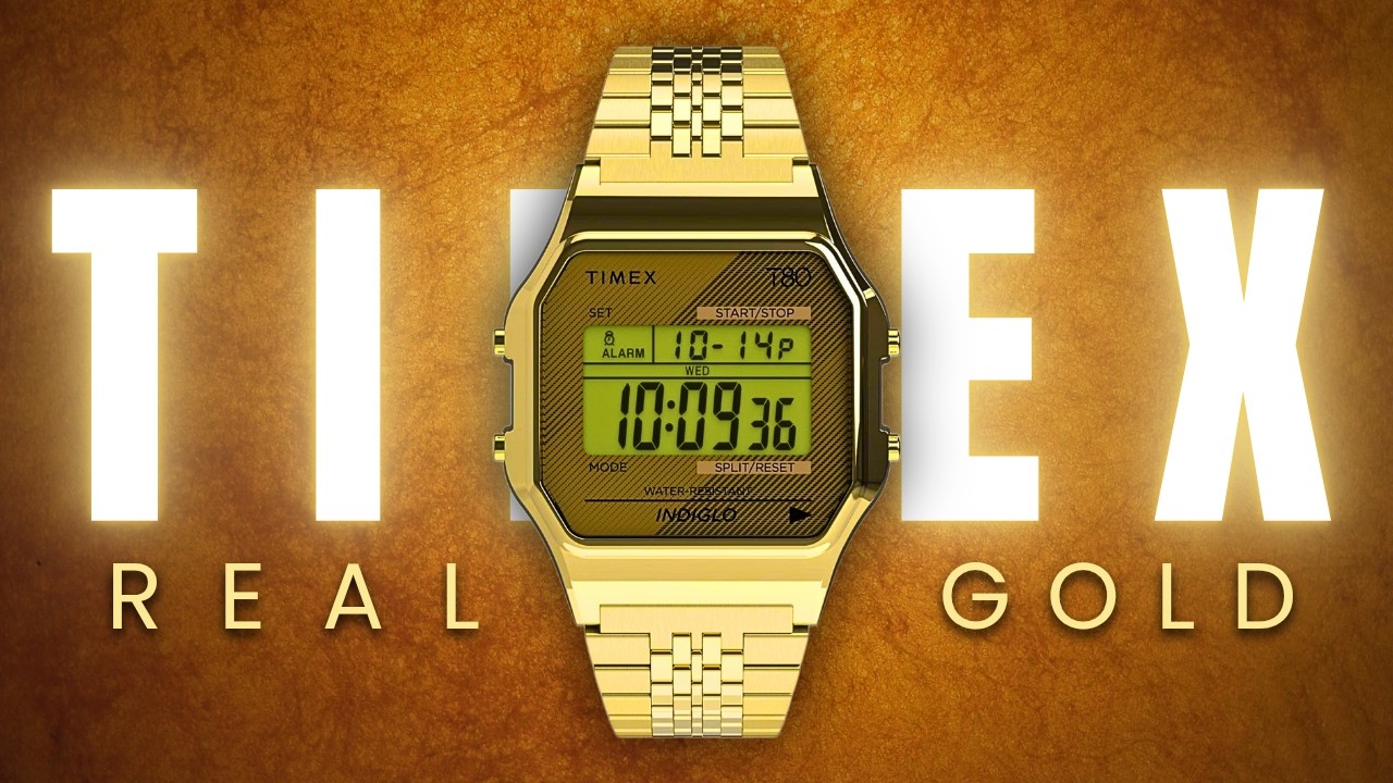 Watch this Before buying CASIO Vintage (Timex T80 Gold Retro Digital)