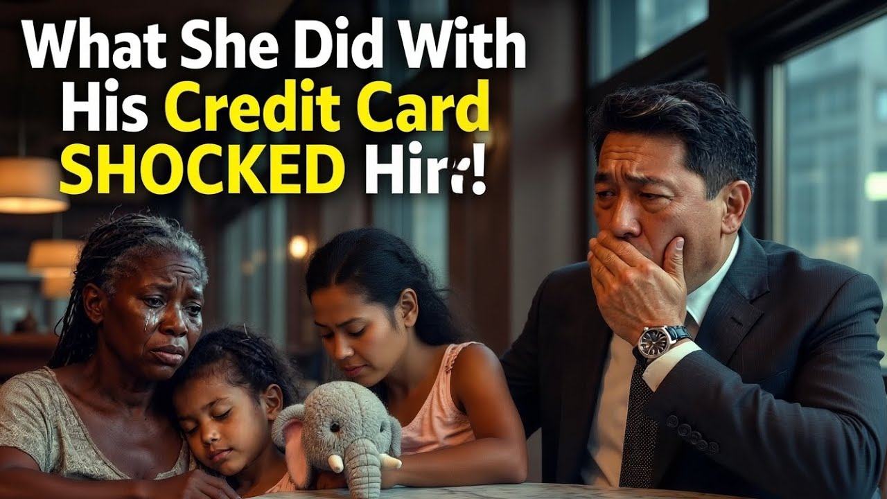 Billionaire Tested a Poor Single Mother with His Credit Card—What She Did Made Him Cry
