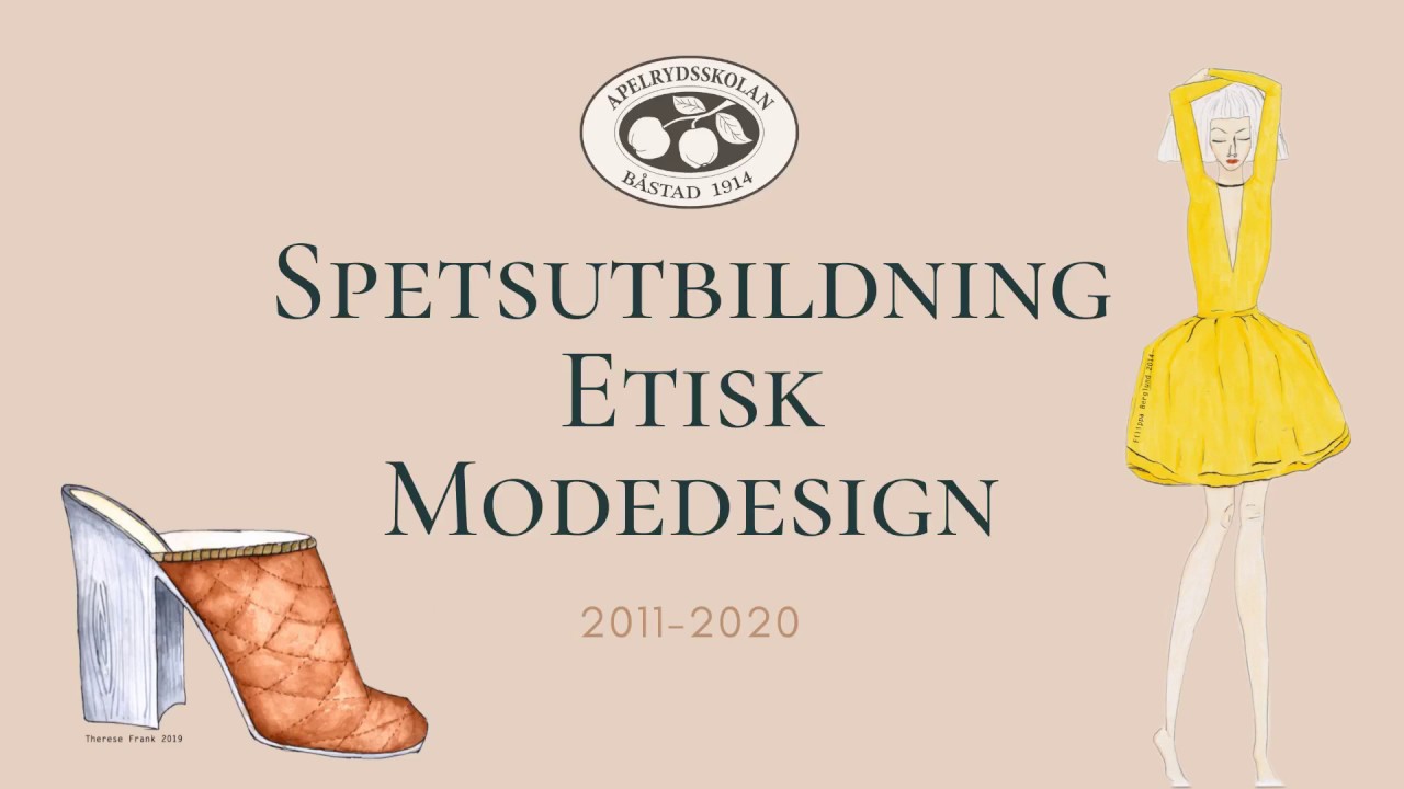 Spetsutbildning Etisk Modedesign