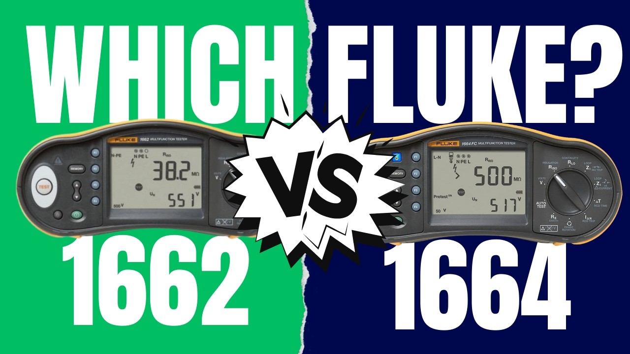 Fluke 1662 or 1664! What's the BEST Multifunction Tester for You?