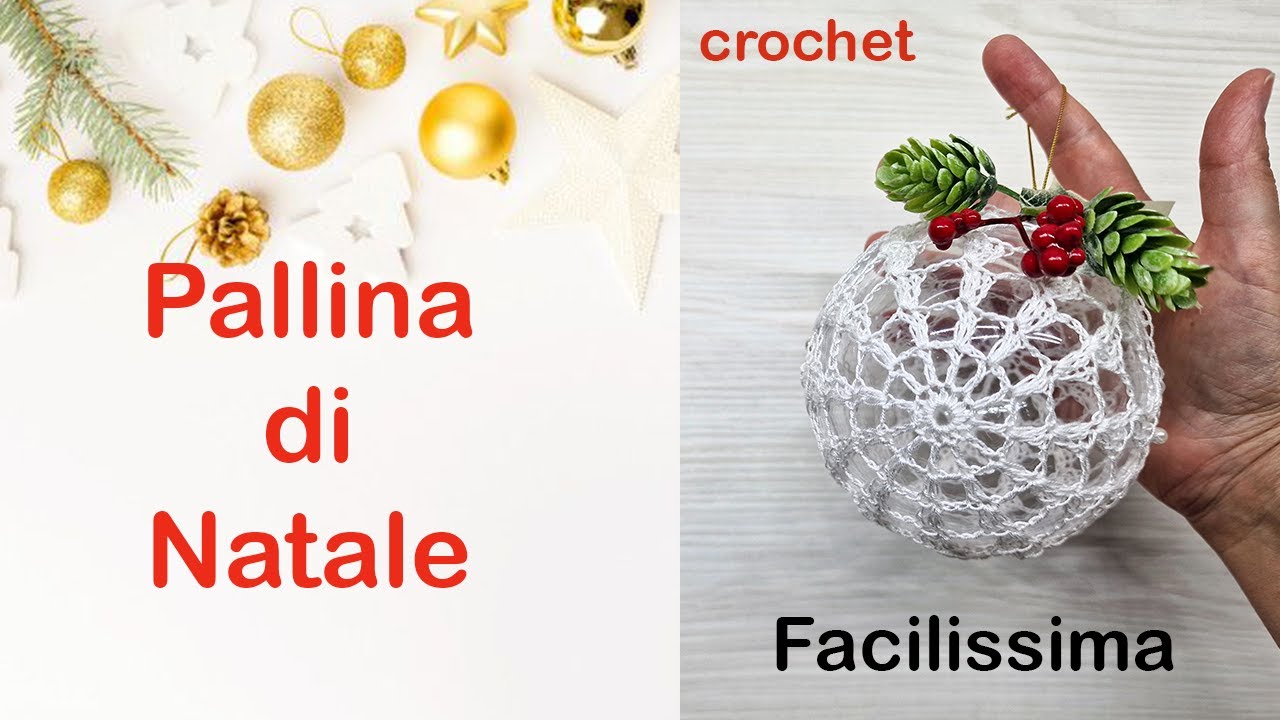 Pallina di Natale a uncinetto facilissima #5