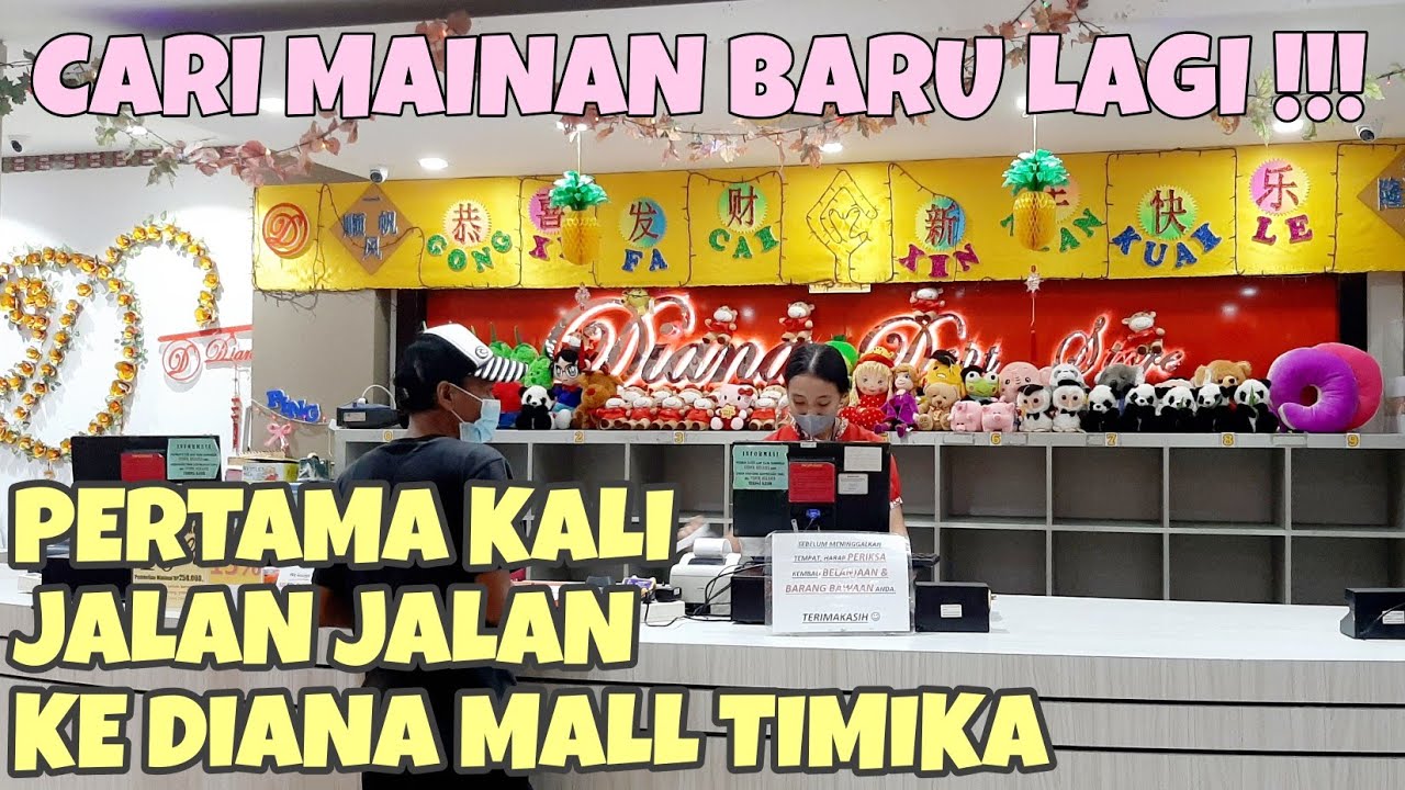 JALAN JALAN PERTAMA KITA DI KOTA TIMIKA - Diana Mall TIMIKA #dailyvlog#mall#ceritakitadipapua