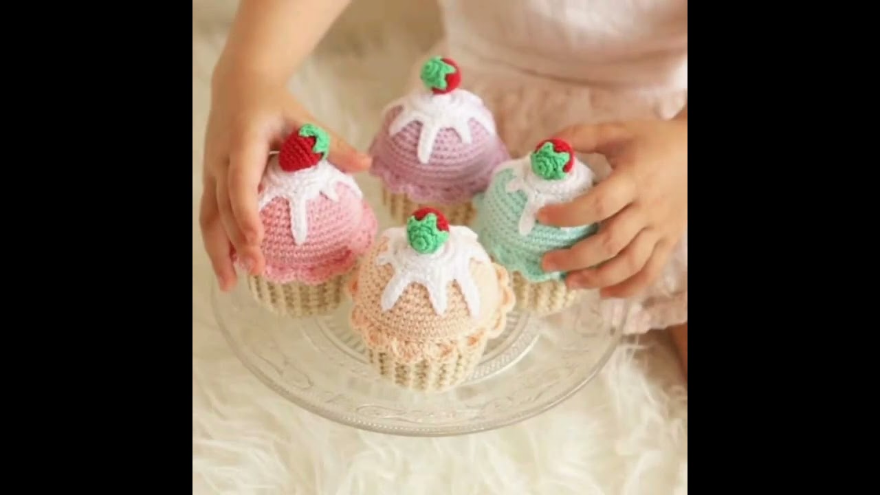 Crochet Cakes design patterns#crochetideas#crochetcakes#crochetfreepattern
