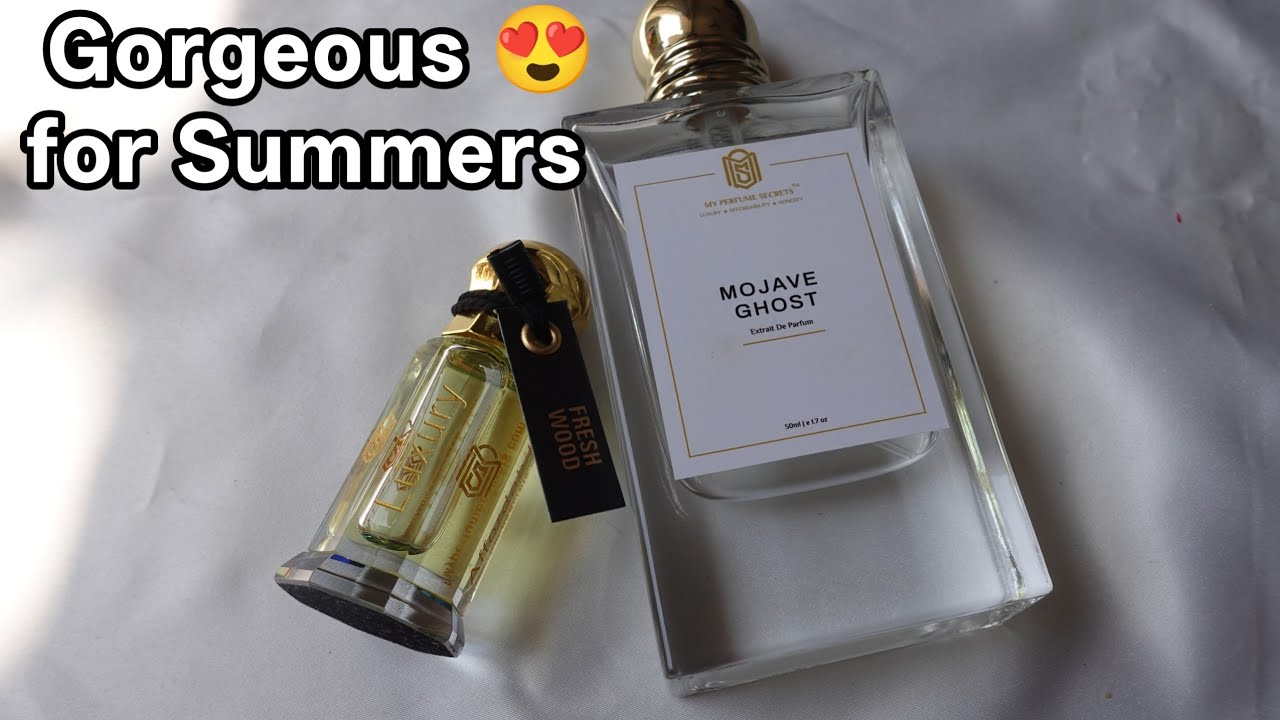My perfume secret | Mojave ghost & Fresh wood Perfume attar for Summers🔥 long lasting & appealing