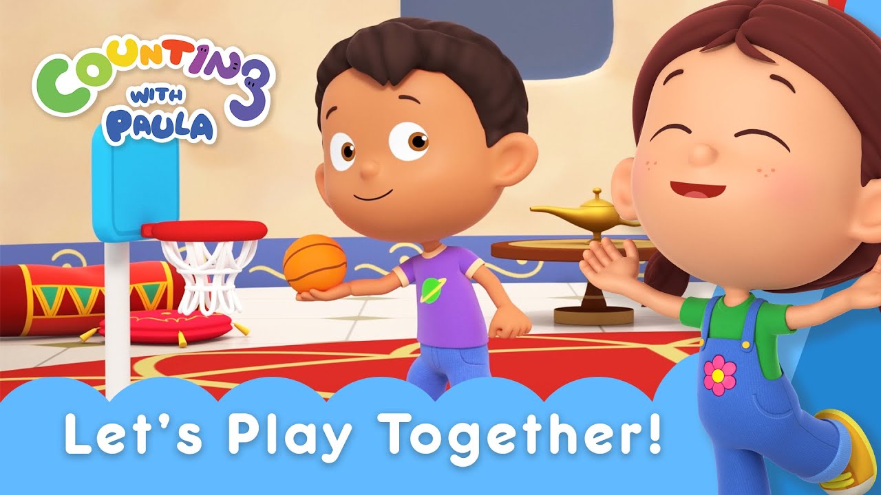 SLAM DUNK! 🏀 | Let's Play Together! | Counting with Paula Season 4 | #minisode