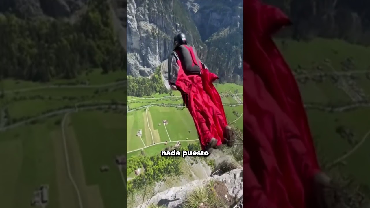 Wingsuit flying para poder volar 🪂 