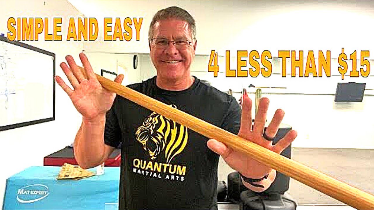 How To Make A Self Defense Stick That Will Protect You In Any Situation!