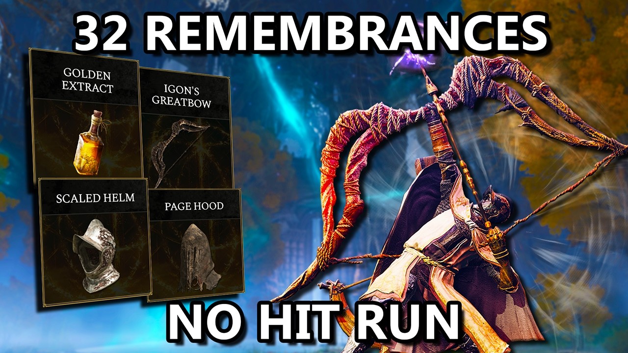 I No Hit EVERY Remembrance in Elden Ring's Convergence Mod!