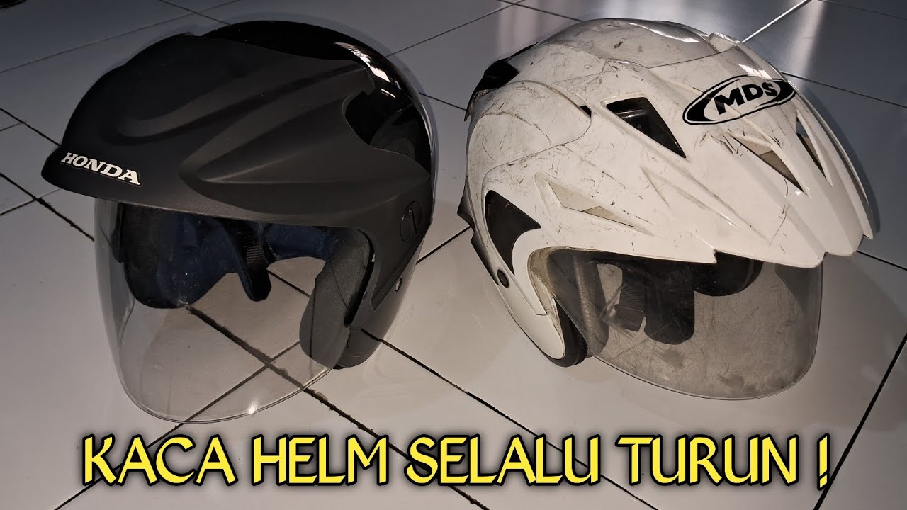 Cara Memperbaiki HELM KACAnya LONGGAR