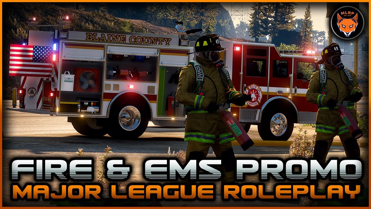 Fire and EMS Promotional Video | FiveM - Major League Roleplay (MLRP) 🦊