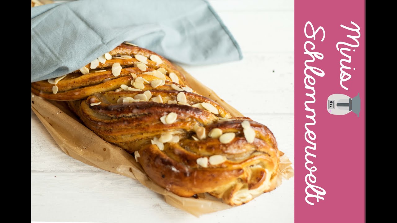 Vorwerk Thermomix TM6 /TM5 - Saftiger Nusszopf mit Marzipan