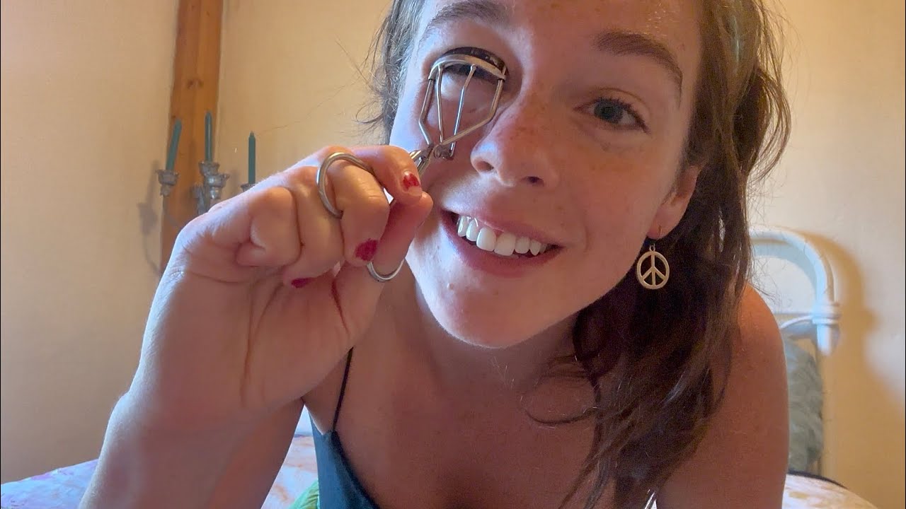 ASMR Doing My Makeup on My Bed
