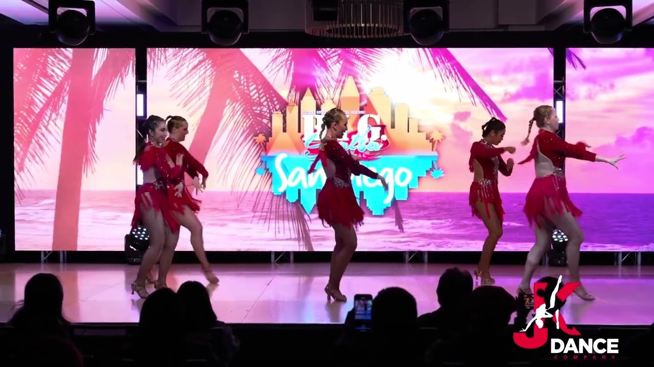 JK Dance Co. Salsa Ladies Team at Big Salsa Fest San Diego 2025