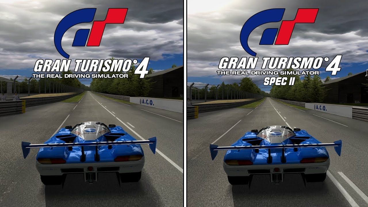 Gran Turismo 4 vs Gran Turismo 4 Spec II | MINOLTA Toyota 88C-V Race Car Sound Comparison