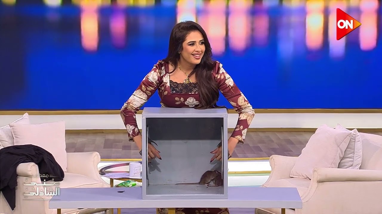 مسكت الفار بايديها 😮 ياسمين عبد العزيز قلبها ميت 🙆