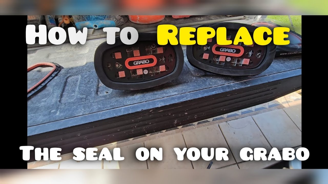 How to REPLACE the seal on your Grabo