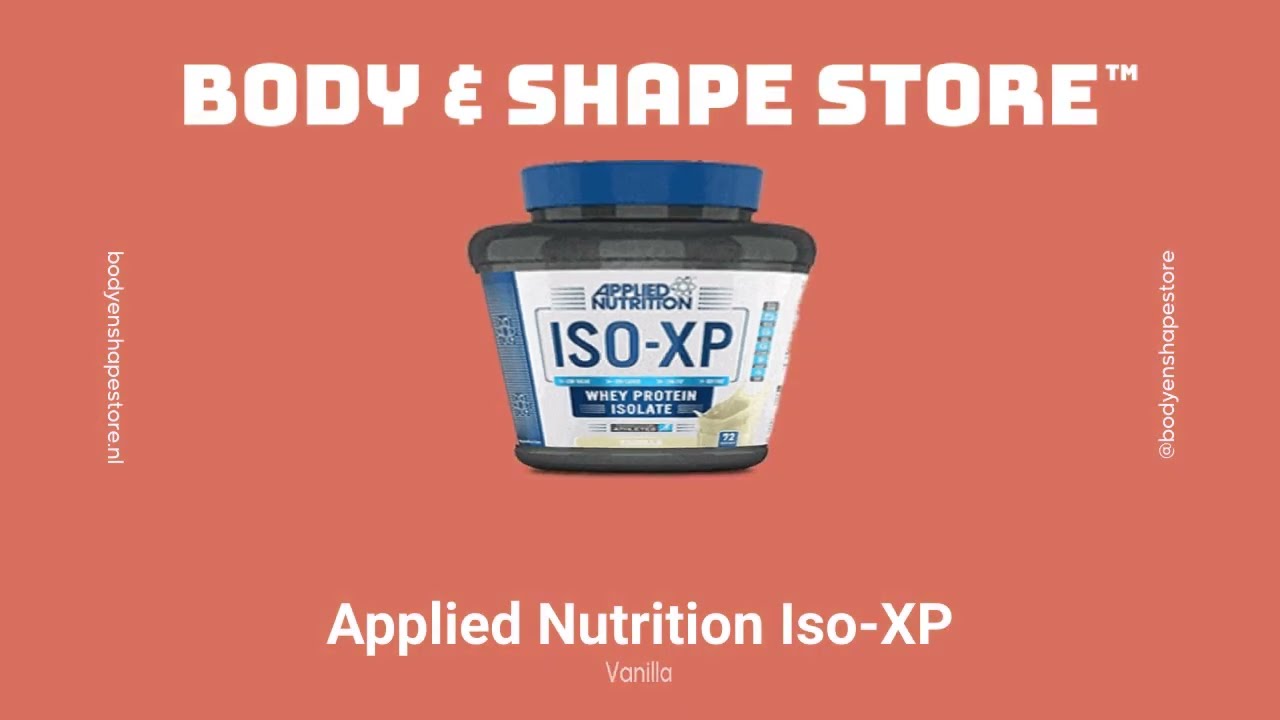 Bereik je fitnessdoelen met Applied Nutrition ISO-XP - Puur en effectief! 💪🔥