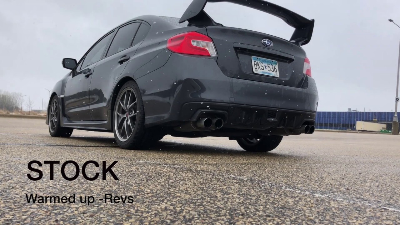 STI Muffler Delete Before + After Sound
