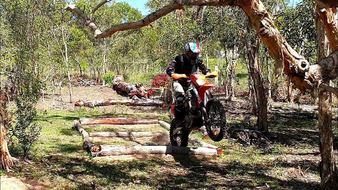 BUILDING BACKYARD ENDURO X TRACK - PART 3