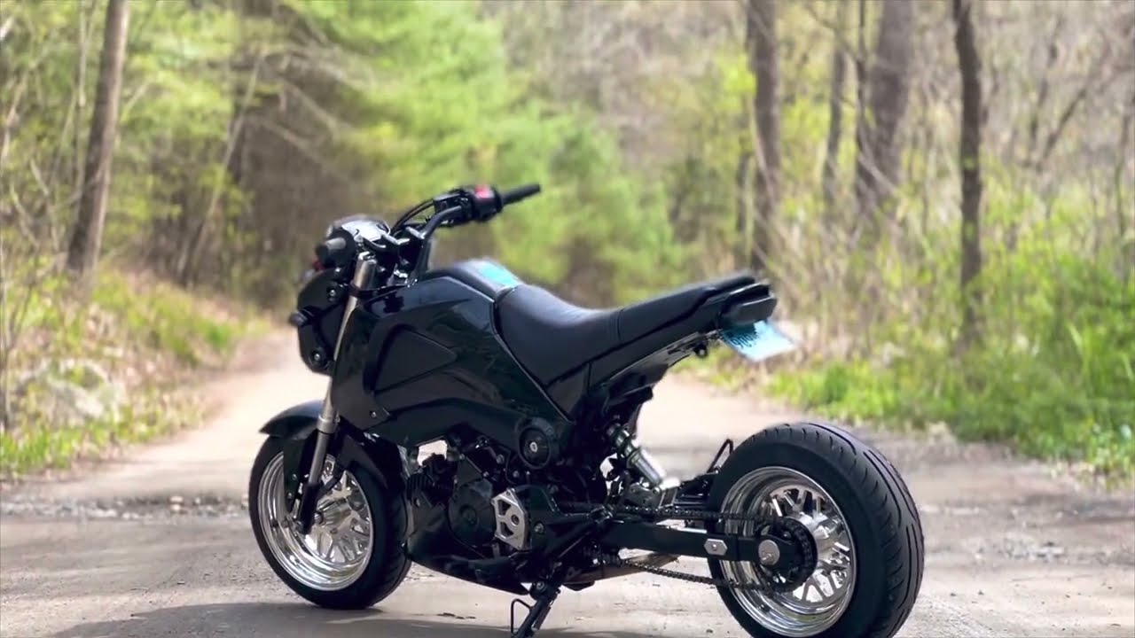 Slammed Honda Grom