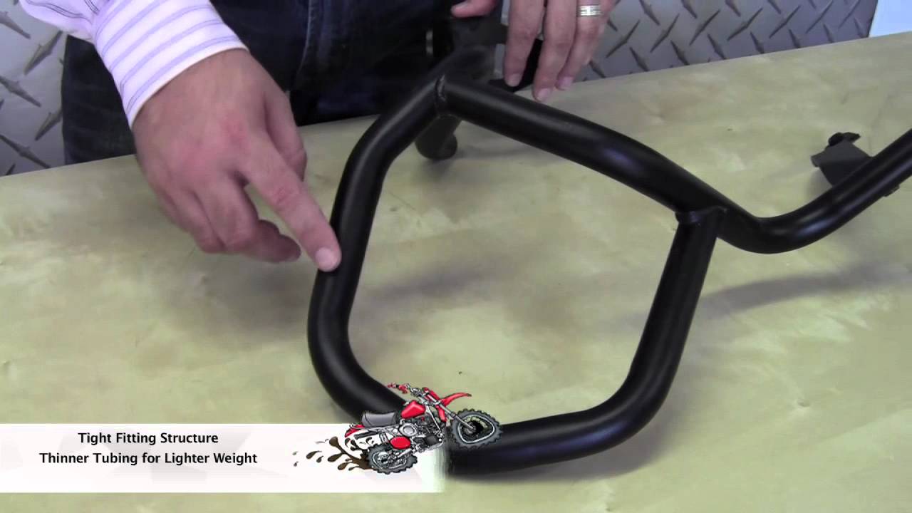 Givi vs SW-MOTECH Crash Bar Comparison