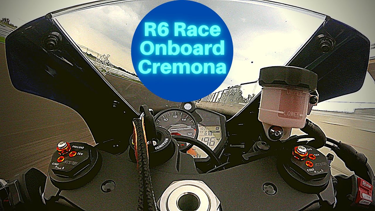 Onboard CREMONA Yamaha R6 Race STD