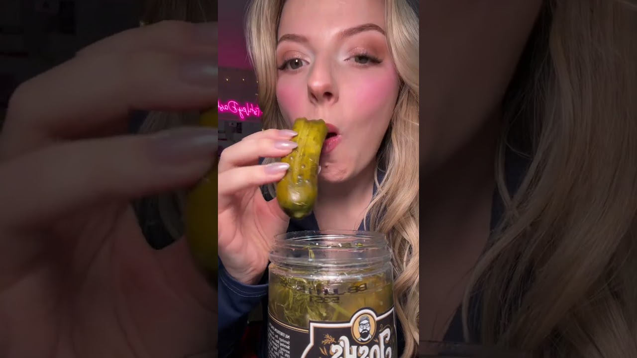 have you tried these pickles yet? #pickles #pickletok #joshspickles #asmr